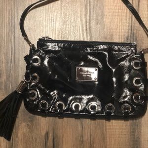 Michael Kors patent leather wristlet